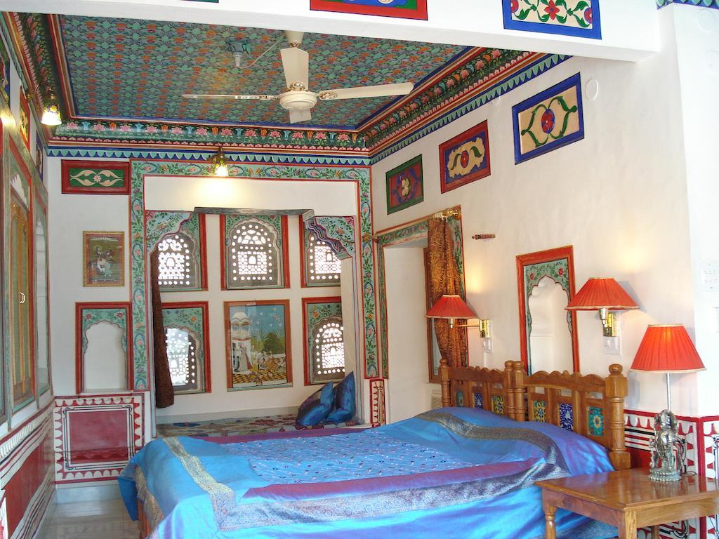 Haveli Braj Bhushanjee Heritage Hotel Būndi Δωμάτιο φωτογραφία